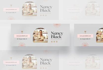Ladystrategist Nancy Facebook Cover Canva Template instagram canva templates social media templates etsy free canva templates