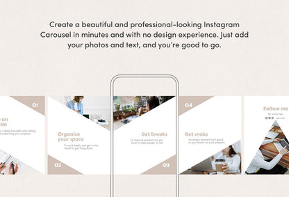 Ladystrategist Natalie Educational 6-Page Carousel Canva Template instagram canva templates social media templates etsy free canva templates