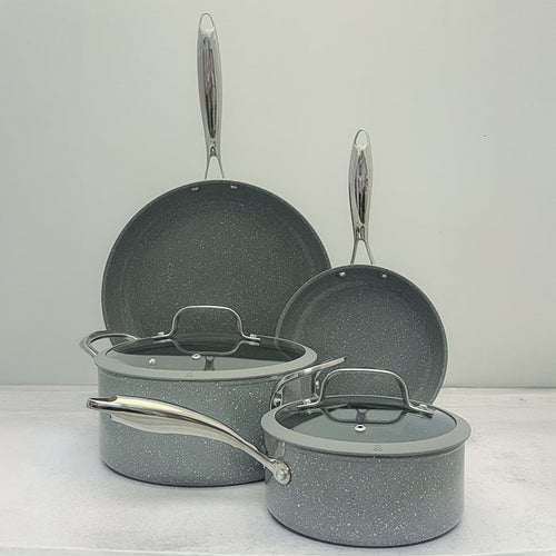 NEW!!  Cookware Set Paula GREY 6pc