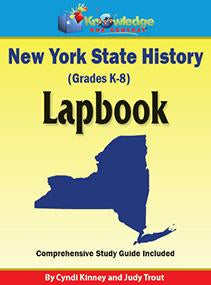 New York State History Lapbook - PRINTED
