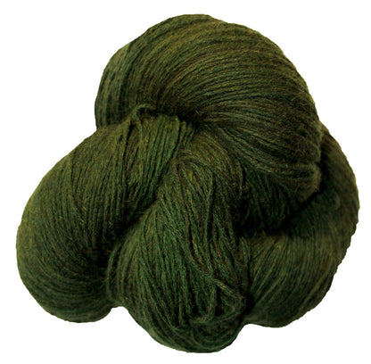 New Zealand Possum Yarn - Hand Dyed Dark Olive