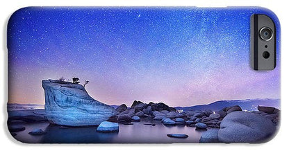 Night Shine , Bonsai Rock Lake Tahoe - Phone Case-Phone Case-IPhone 6s Case-Lake Tahoe Prints