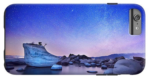 Night Shine , Bonsai Rock Lake Tahoe - Phone Case-Phone Case-IPhone 6s Plus Tough Case-Lake Tahoe Prints