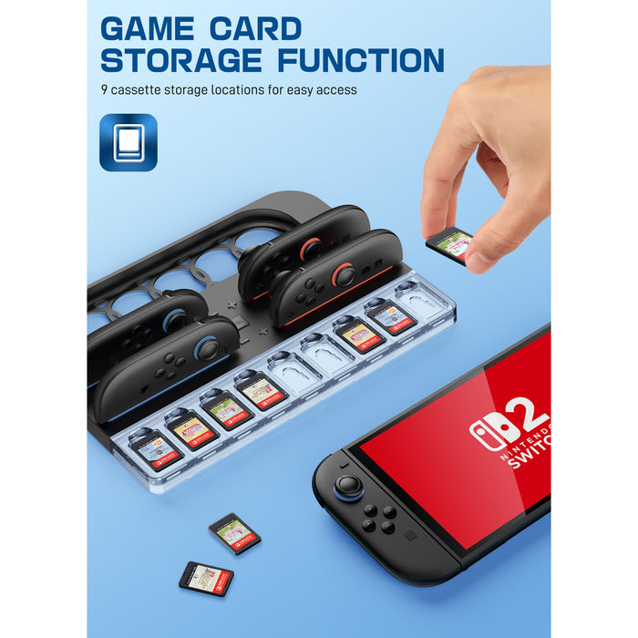 Nintendo Switch 2 Multi-Function Charging & Storage Organizer