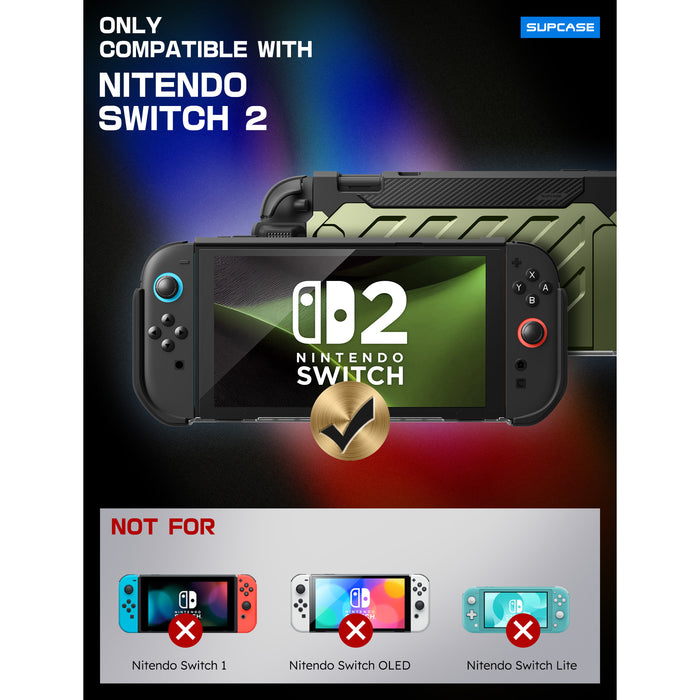 Nintendo Switch 2 Unicorn Beetle PRO Gaming Case-Dark Green