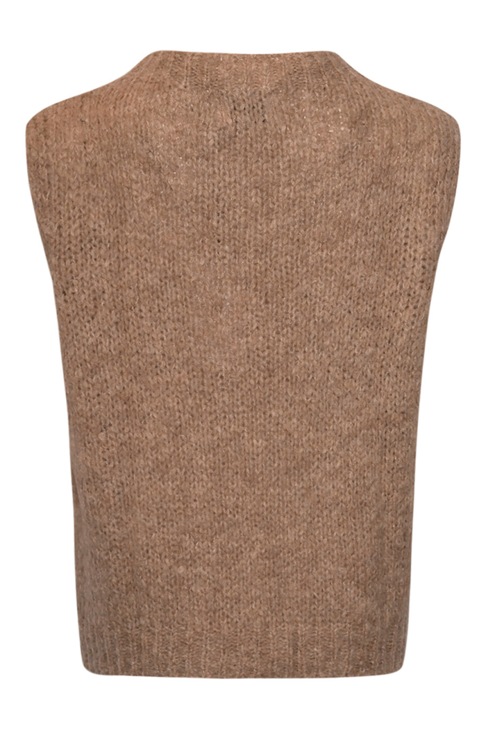 The Noella Kala Knit Vest in Sand is one of those pieces you'll reach for again and again. Shop Noella at Dotique.