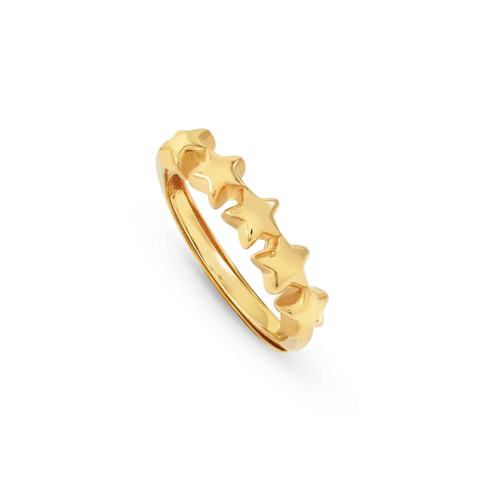 Nomination Armonica Gold Ring - Stars