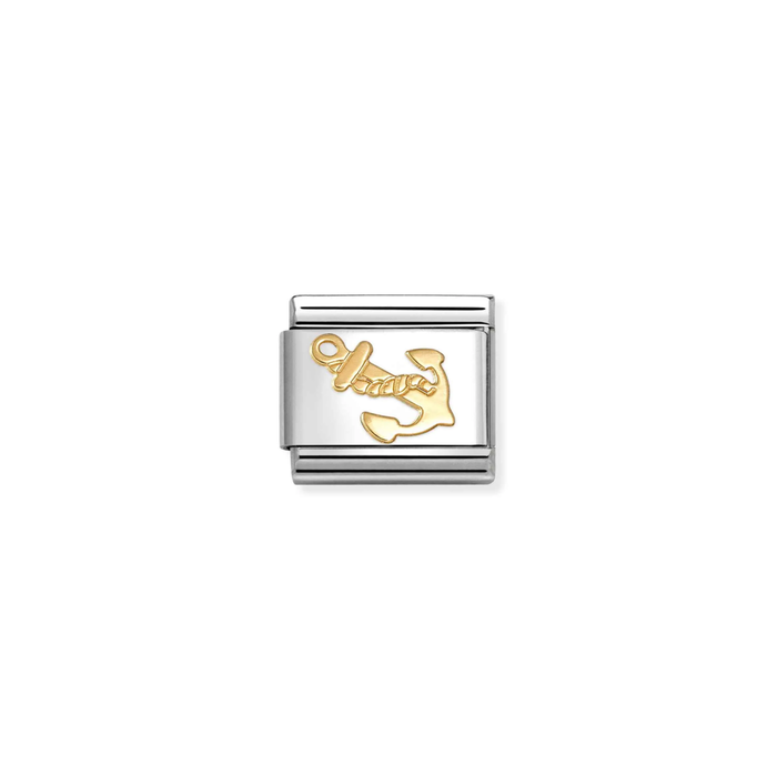 Nomination Classic 18K Gold Anchor Charm