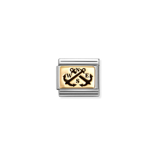 Nomination Classic Gold NSWE Anchor Charm