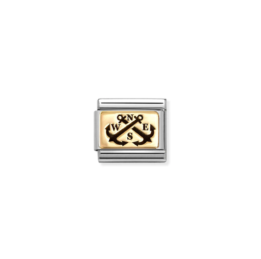 Nomination Classic Gold NSWE Anchor Charm