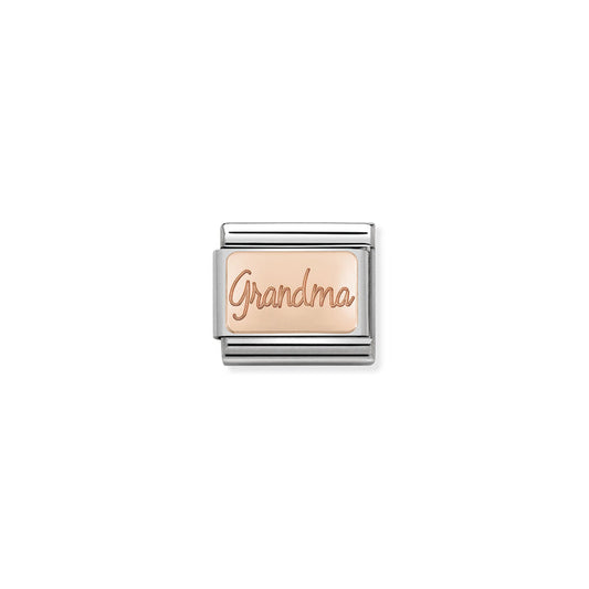Nomination Classic Link 9K Rose Gold Grandma