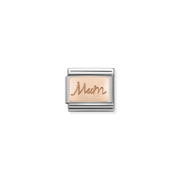 Nomination Classic Link s 9K Rose Gold Mum
