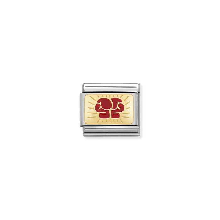 Nomination Composable Classic Gold Charm - Boxing