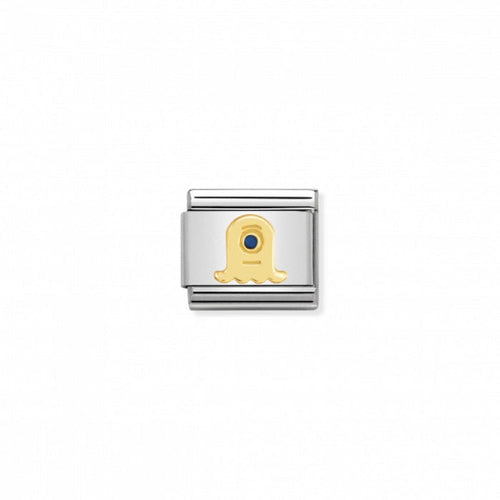 Nomination Composable Classic Link 18k Gold & Enamel Alien with Tentacles