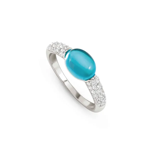 Nomination Myradiance Ring - Light Blue Topaz