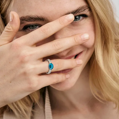 Nomination Myradiance Ring - Light Blue Topaz