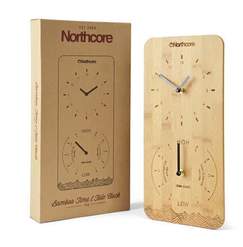 Northcore Bamboo Wall Clock