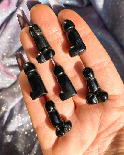 Obsidian Mini Phallus Dickstal