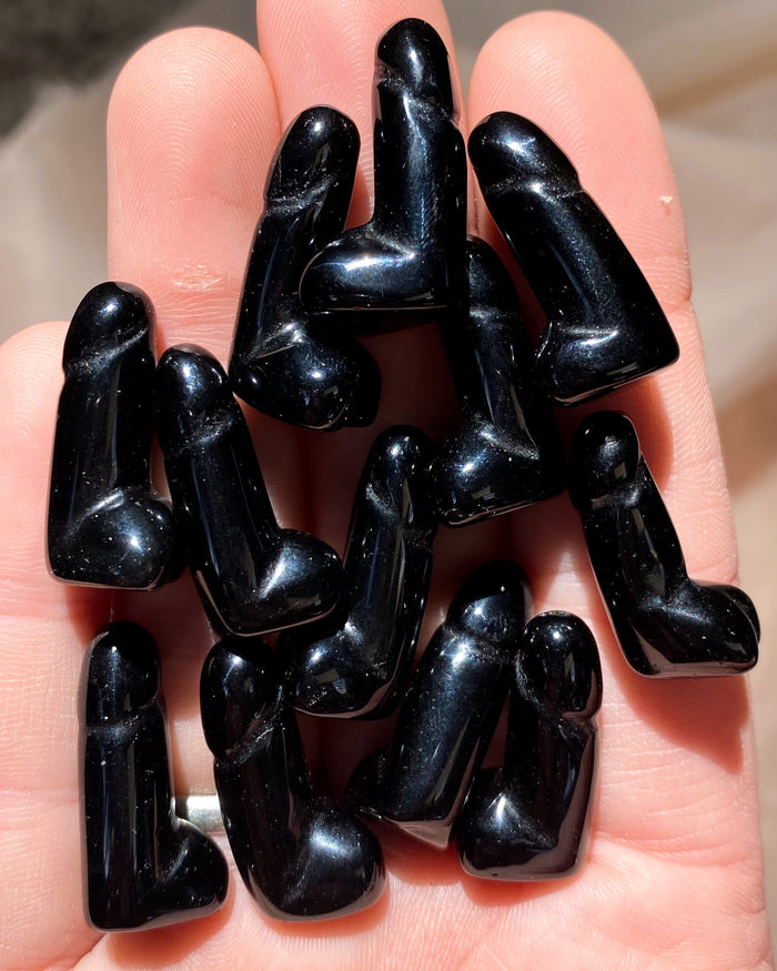 Obsidian Mini Phallus Dickstal