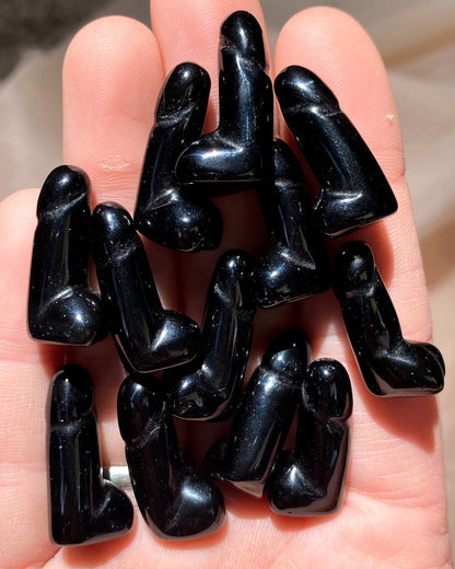 Obsidian Mini Phallus Dickstal