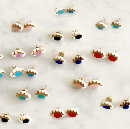 Occhi Earrings Stud
