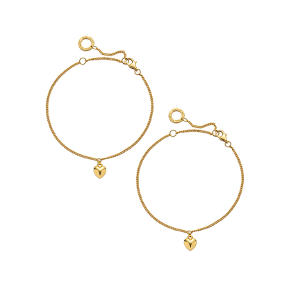 Ocean Heart Mama Set Gold