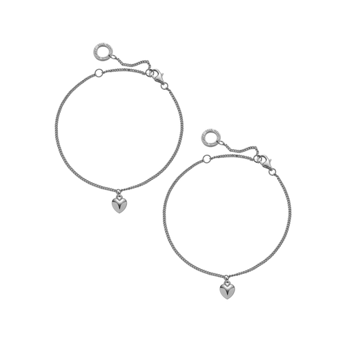 Ocean Heart Mama Set Silber