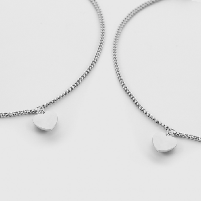 Ocean Heart Mama Set Silber