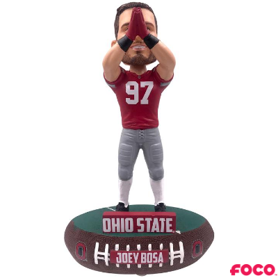 Ohio State Buckeyes O-H-I-O Baller Bobbleheads
