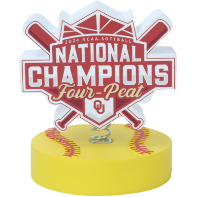 Oklahoma Sooners 2024 Softball National Champions Bobbleheads
