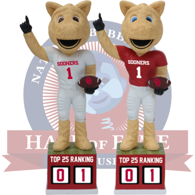 Oklahoma Sooners Football Top 25 Ranking Tracker Bobbleheads