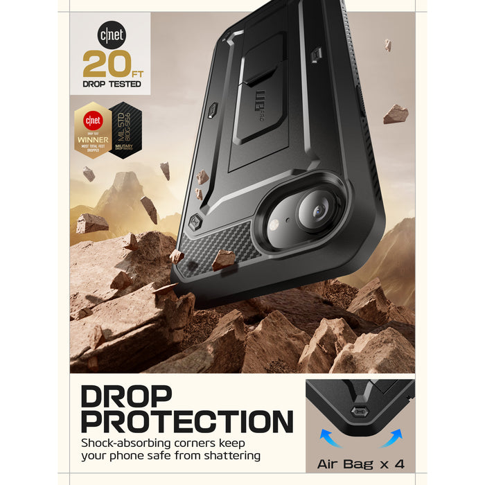 OPEN BOX | iPhone 16e  Unicorn Beetle Pro Rugged Case - Black