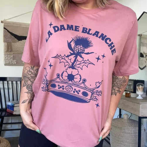 Outlander Inspired: La Dame Blanche Tee Shirt