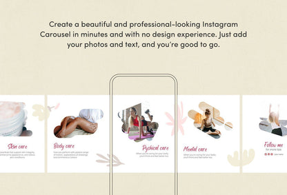 Ladystrategist Paisley Educational 6-Page Carousel Canva Template instagram canva templates social media templates etsy free canva templates