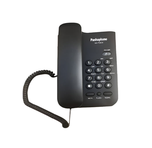 Panaphone Landline Integrated Telephone System, Black