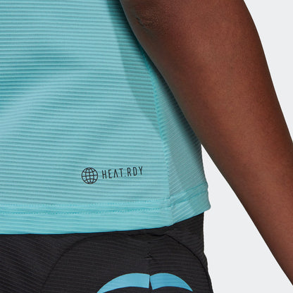 adidas PARIS Y-TANK Tennis Top | Aqua | Women's