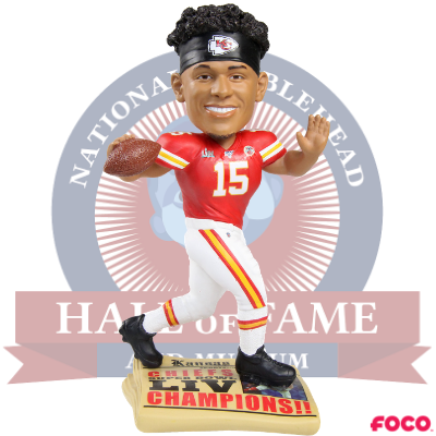 Patrick Mahomes Kansas City Chiefs Iconic Moment Bobblehead