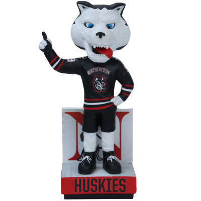 Paws Northeastern Huskies Mascot Bobblehead