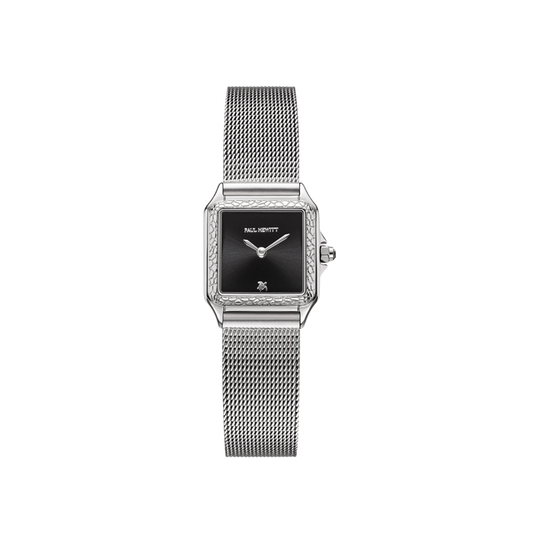Petite Tortue black & silver