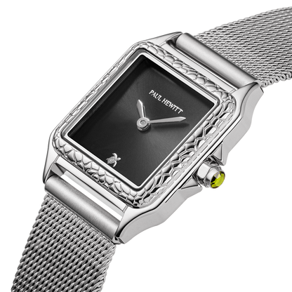 Petite Tortue black & silver