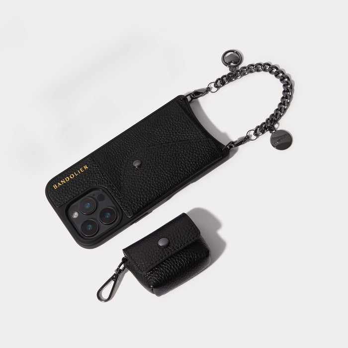Maya and AirPods Set - Black/Pewter