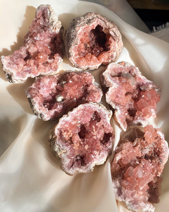 Pink Amethyst Cluster