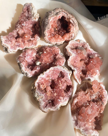 Pink Amethyst Cluster
