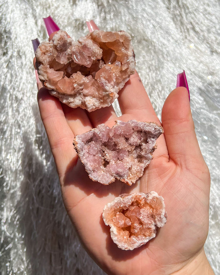 Pink Amethyst Cluster
