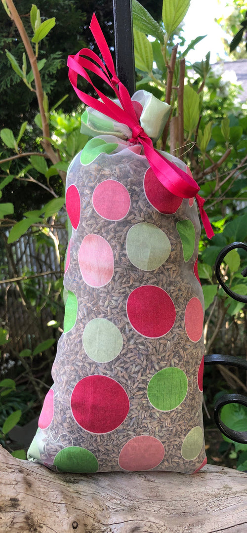 Pink Green Bubbles Sheer