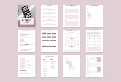 Ladystrategist Pinterest Planner Canva Template instagram canva templates social media templates etsy free canva templates