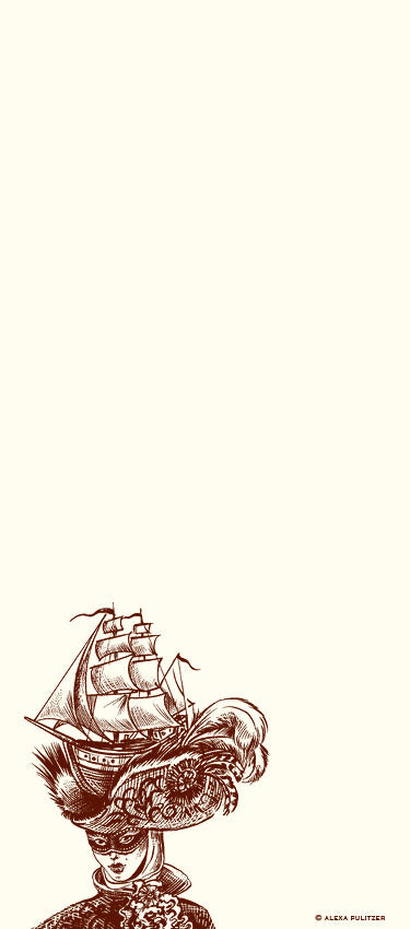 Pirate Hat Lady Long Pad