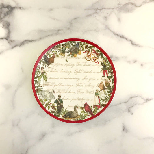 Plate 12 Days of Christmas Melamine