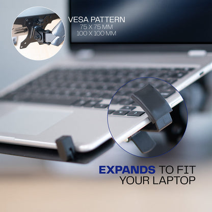 Expandable Design to fit as variety of laptops.