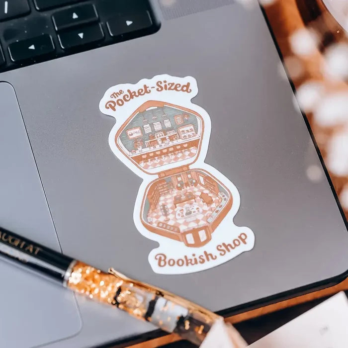 Pocket-Sized Bookish Shop Sticker - Stickers
